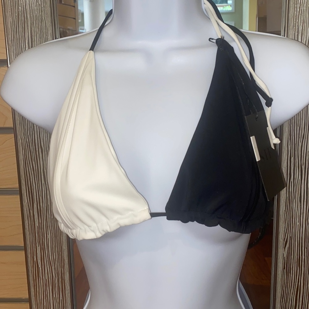 Black and White SIE bikini top